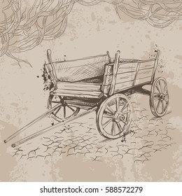 Old Carts Images Stock Photos Vectors Shutterstock