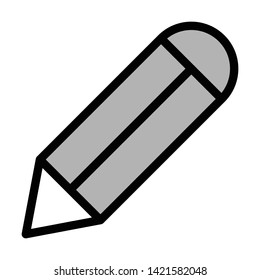 pencil edit art multimedia icon vector