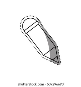 Pencil and education icon vector illustration graphic design