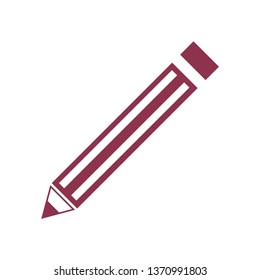 pencil education icon vector template