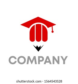 pencil for education logo vector design template sign