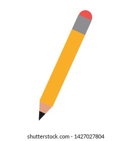 Pencil Eraser Cartoon Isolated Vector Illustration Stock Vector ...