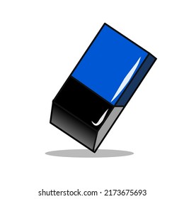 pencil eraser cartoon photo vector illustration