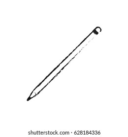 pencil with eraser icon image 