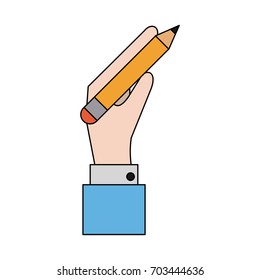 pencil with eraser icon image 