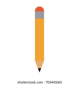 pencil with eraser icon image 