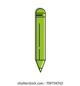 pencil with eraser icon image 