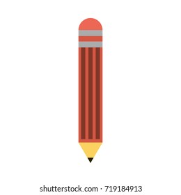 pencil with eraser icon image 