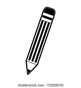 pencil with eraser icon image 
