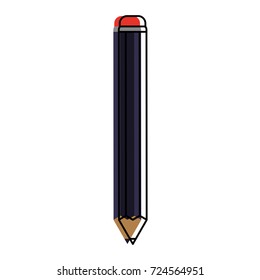 pencil with eraser icon image 