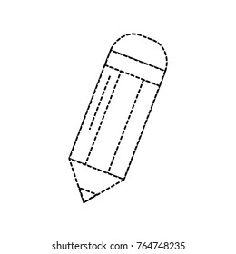 pencil with eraser  icon image 