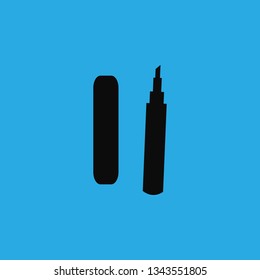pencil eraser icon vector