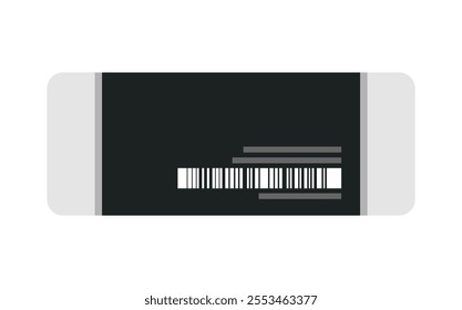 Pencil Eraser Scholl Tools Isolated Vector