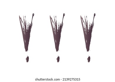 Pencil Exclamation Mark. Collection Of Question Mark And Exclamation Marks Illustration.