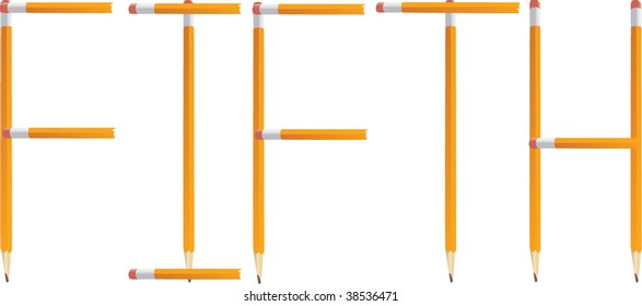 Pencil Fifth Vector