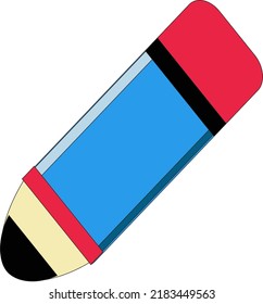 Pencil. Flat Design vector icon