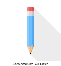Pencil. Flat Design vector illustration