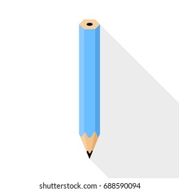 Pencil. Flat Design vector illustration