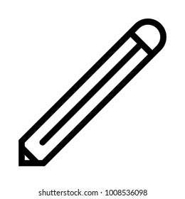 pencil flat icon