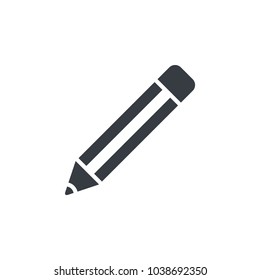 Pencil flat icon