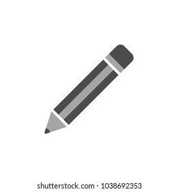 Pencil flat icon