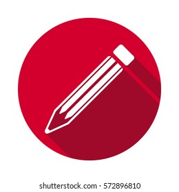 pencil flat icon