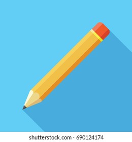 Pencil flat icon