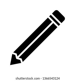 pencil glyph icon