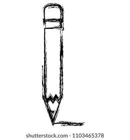 pencil graphite isolated icon