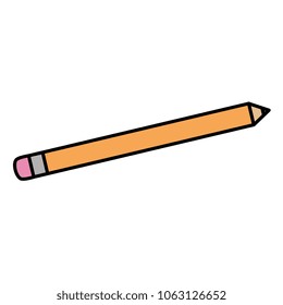pencil graphite supply isolated icon