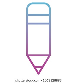 pencil graphite supply isolated icon