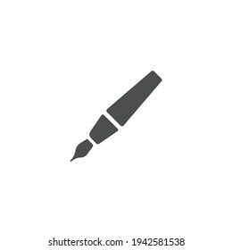 Pencil. Grey simple flat icon