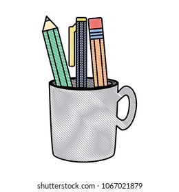 pencil holder icon