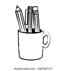 pencil holder icon