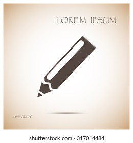 pencil icon, 