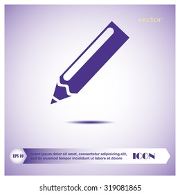 pencil icon, 