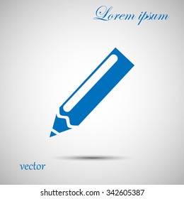 pencil icon, 