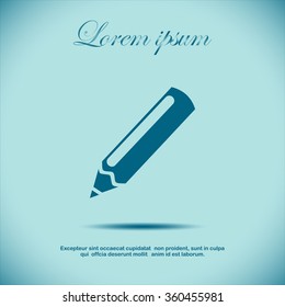 pencil icon, 