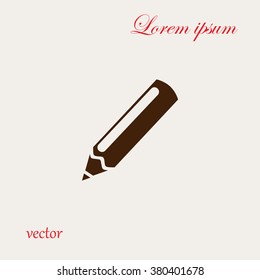 pencil icon, 