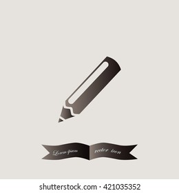 pencil icon, 
