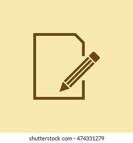 Pencil Icon.