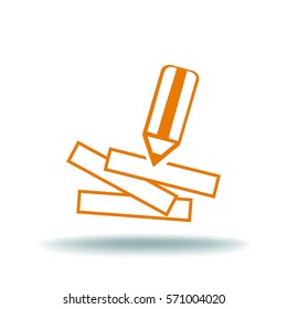 Pencil. Icon