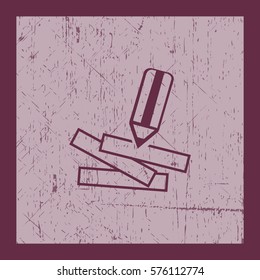 Pencil. Icon