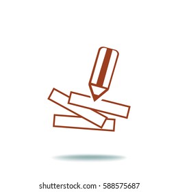 Pencil. Icon