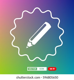 pencil icon, 