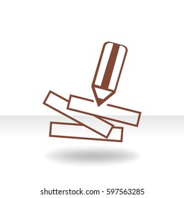 Pencil. Icon