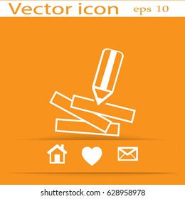 Pencil. Icon