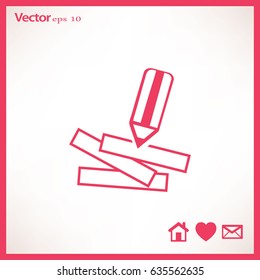 Pencil. Icon
