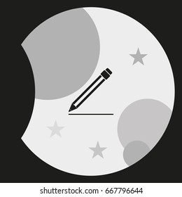 Pencil icon.