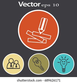 Pencil. Icon